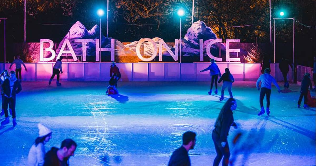 bath on ice christmas