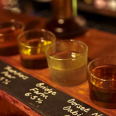 cider tasting somerset style