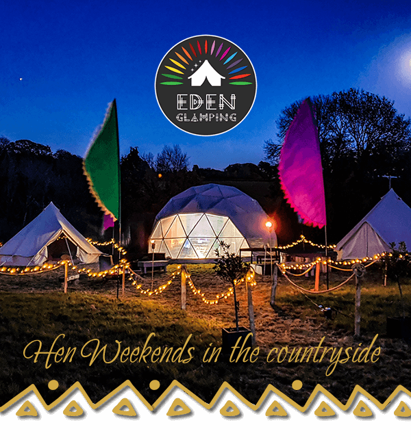eden glamping hen