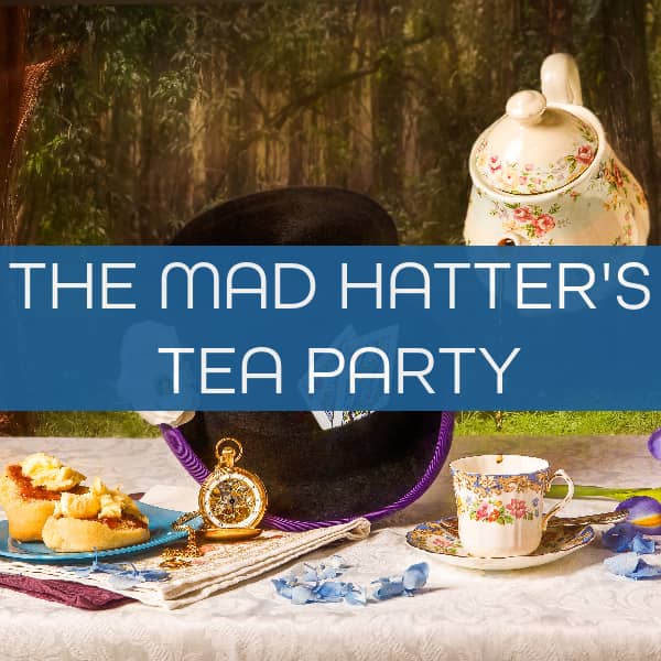 the mad hatter's tea party bath