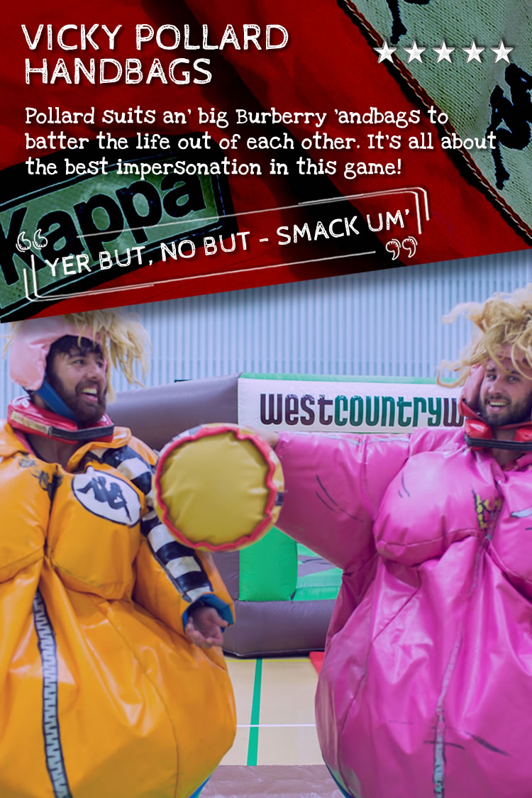 vicky pollard handbags indoor games page