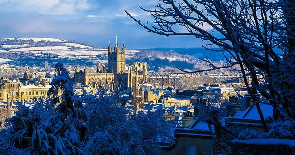 Winter Wedding Stag Hen Bath